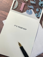 Load image into Gallery viewer, Colorful Numbers See Thru Front Birthday